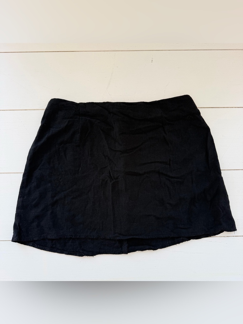 Princess Polly Linen Blend Mini Skirt